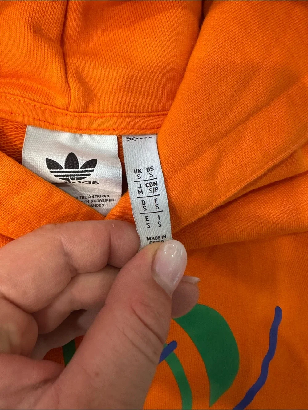 adidas vibrant orange